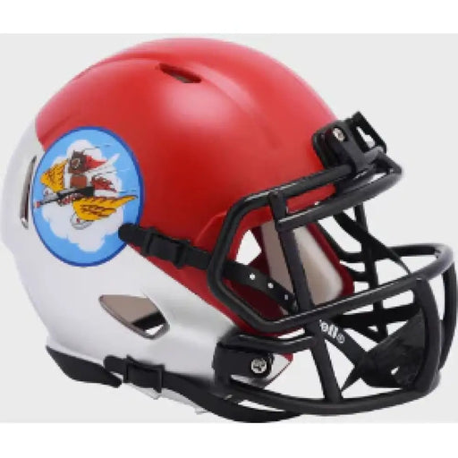 Air Force Falcons NCAA Mini Speed Football Helmet Tuskegee 301st Limited Edition - NCAA Helmets
