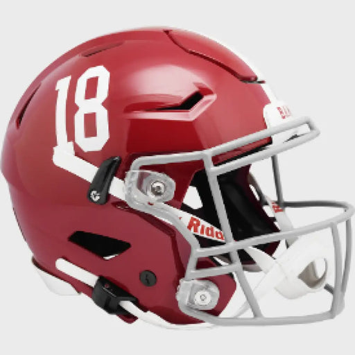 Alabama Crimson Tide Full Size SpeedFlex Authentic Helmet - NCAA Helmets