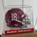 Alabama Crimson Tide NCAA Mini Speed Football Helmet #18 - NCAA Helmets