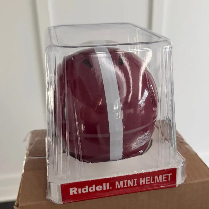 Alabama Crimson Tide NCAA Mini Speed Football Helmet #18 - NCAA Helmets