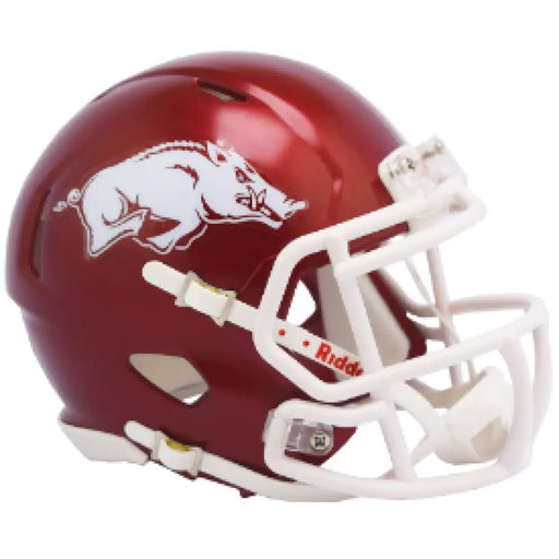 Arkansas Razorbacks NCAA Mini Speed Football Helmet- NCAA Helmets