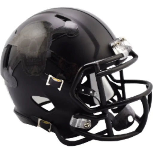 Army Black Knights NCAA Mini Speed Football Helmet Skull and Crossbones - NCAA Helmets