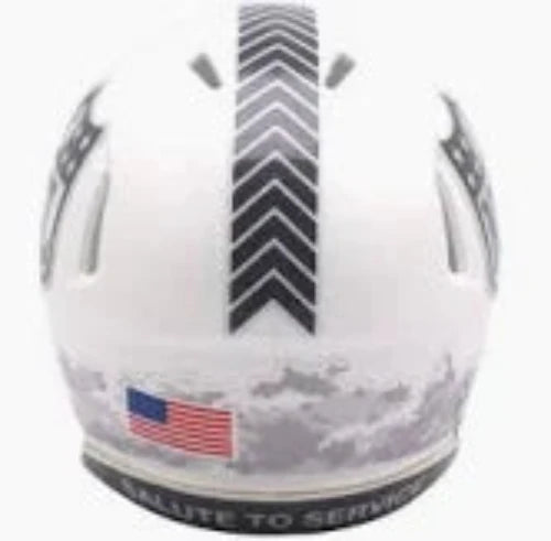 Washington Football Team NFL Mini Speed Football Helmet SALUTE TO SERVICE 3 NFL