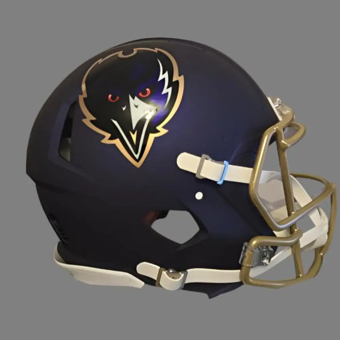 Baltimore Ravens Full Size Authentic Speed Football Helmet 2024 On-Field Alternate - NFL Helmets