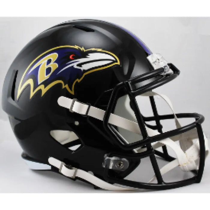 Baltimore Ravens Full Size Speed Replica Football Helmet - NFL Helmets