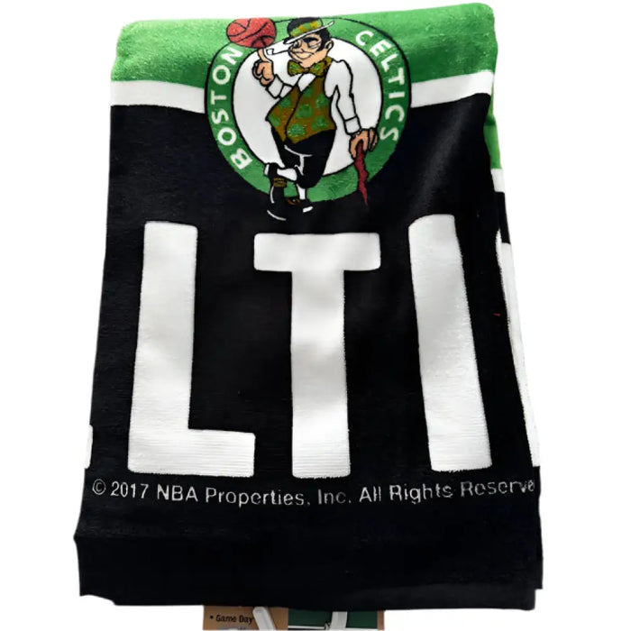 Boston Celtics Towel 30x60 Beach Style Beach Towel