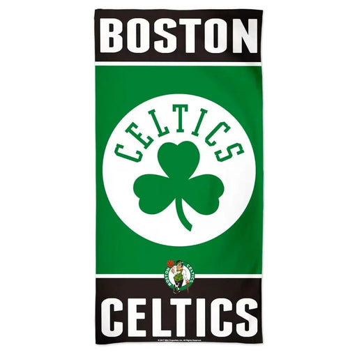 Boston Celtics Towel 30x60 Beach Style Beach Towel
