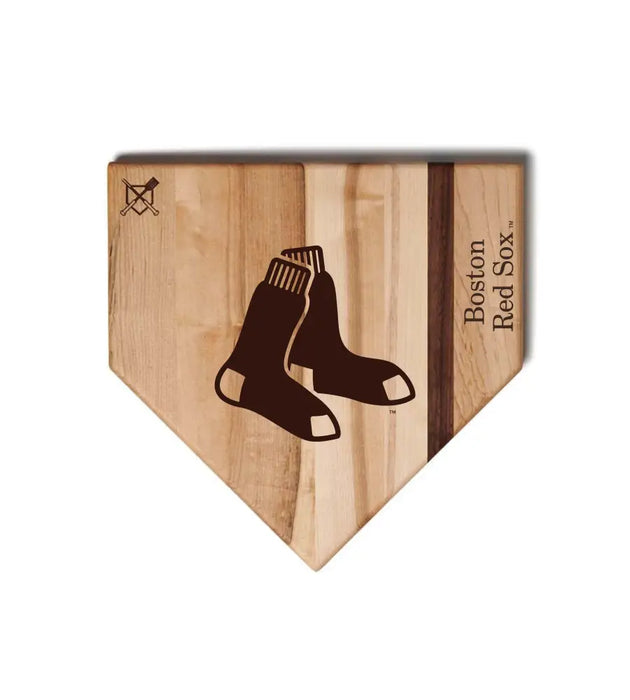 Boston Red Sox Home Plate Cutting Boards | Multiple Sizes | Multiple Designs Boston Red Sox ’Socks’ Home Plate