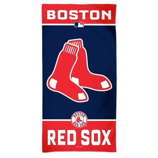 Boston Red Sox Towel 30x60 Beach Style Beach Towel