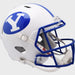 Brigham Young Cougars (BYU) Full Size Speed Replica Football Helmet White - NCAA Helmets