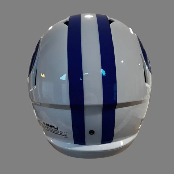 Brigham Young Cougars (BYU) Full Size Speed Replica Football Helmet White - NCAA Helmets