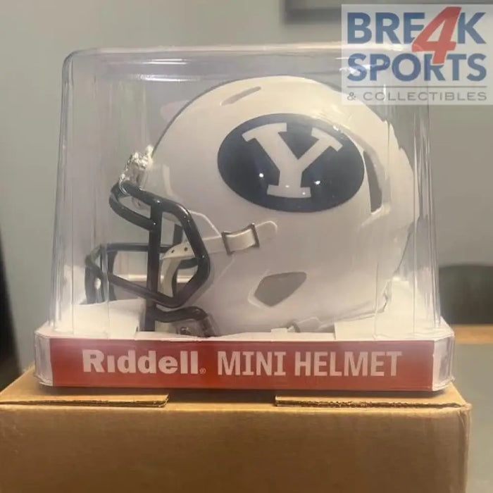 Brigham Young Cougars (BYU) NCAA Mini Speed Football Helmet - NCAA Helmets