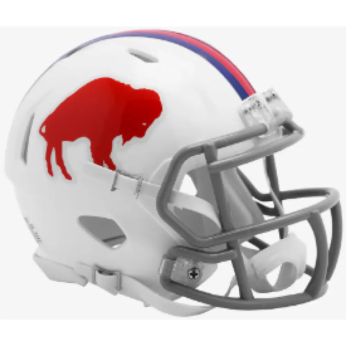 Buffalo Bills 1965 to 1973 Riddell Mini Speed Throwback Helmet - NFL Helmets