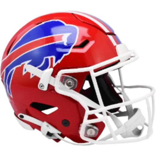 Buffalo Bills Full Size SpeedFlex 1987 to 2001 Throwback Football Helmet- NFL Helmets