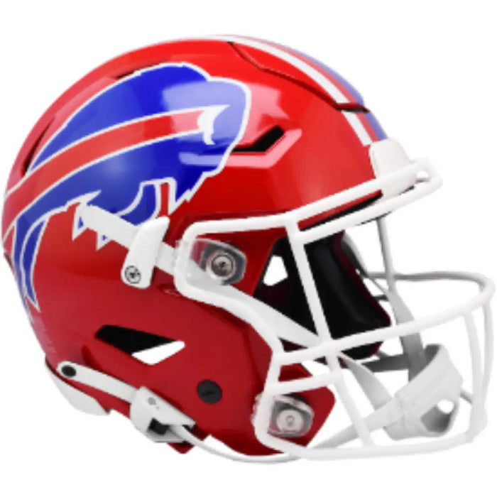 Buffalo Bills Full Size SpeedFlex 1987 to 2001 Throwback Football Helmet- NFL Helmets