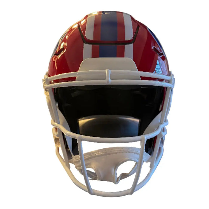 Buffalo Bills Full Size SpeedFlex 1987 to 2001 Throwback Football Helmet- NFL Helmets