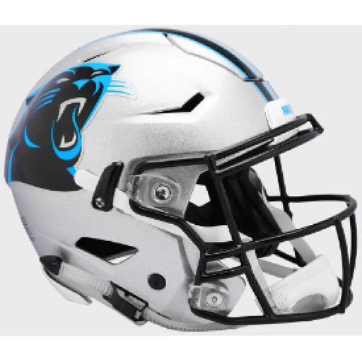 Carolina Panthers Full Size Authentic SpeedFlex Football Helmet - NFL Helmets
