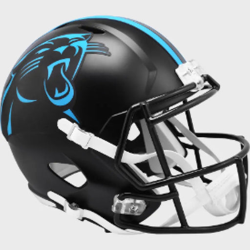 Carolina Panthers Full Size Speed Replica Football Helmet 2022 Alternate - NFL Helmets