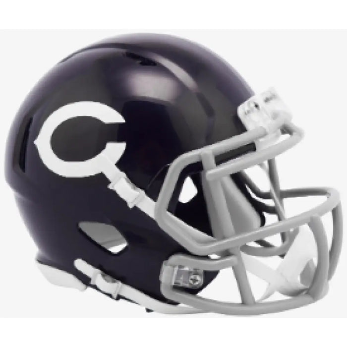 Chicago Bears 1962 to 1973 Riddell Mini Speed Throwback Helmet - NFL Helmets