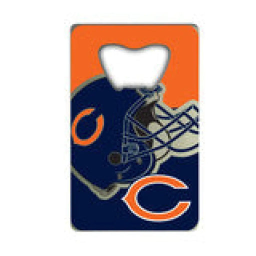 Chicago Bears Bottle Opener Credit Card Style Sports Collectibles