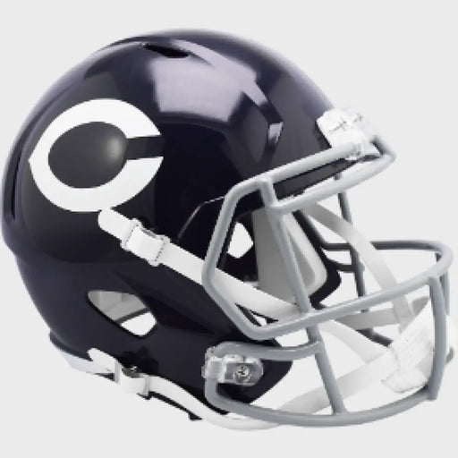 Chicago Bears Full Size 1962 to 1973 Speed Replica Throwback Football Helmet - NFL Helmets