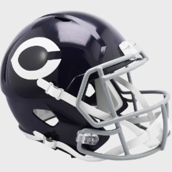Chicago Bears Full Size 1962 to 1973 Speed Replica Throwback Football Helmet - NFL Helmets