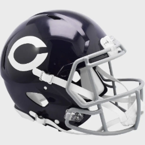 Chicago Bears Full Size Authentic 1962 to 1973 Speed Throwback Football Helmet - NFL Helmets