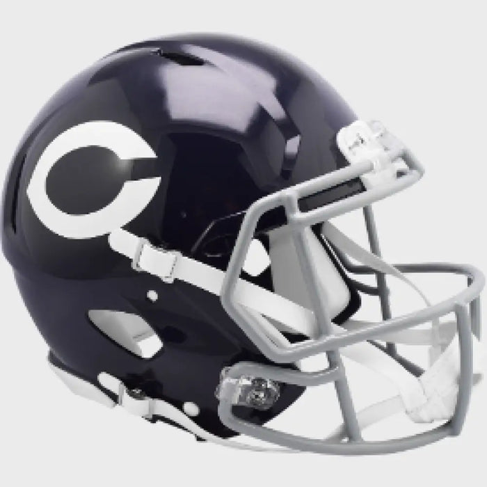 Chicago Bears Full Size Authentic 1962 to 1973 Speed Throwback Football Helmet - NFL Helmets