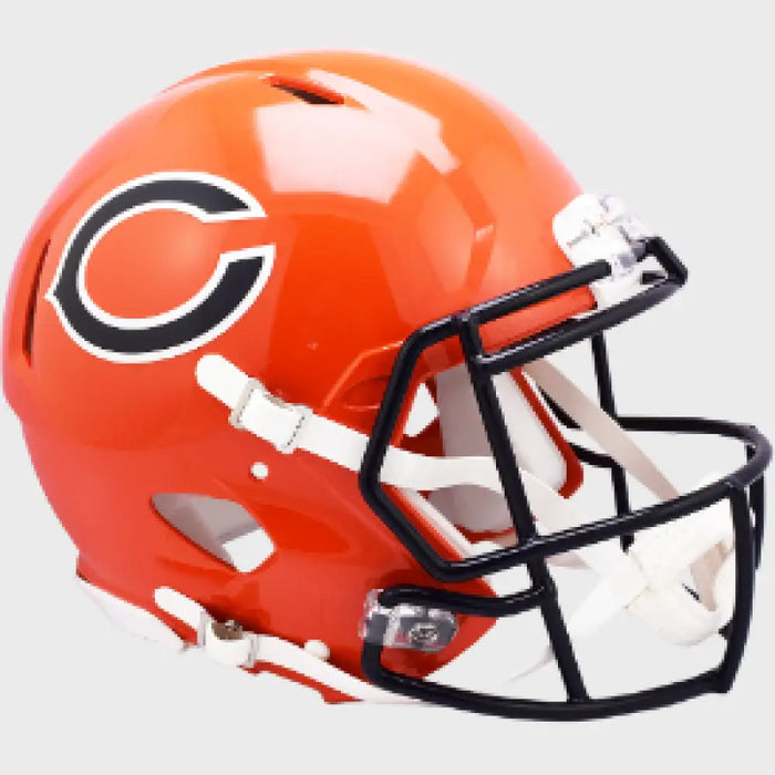 Chicago Bears Full Size Authentic Speed Football Helmet 2022 Alternate - NFL Helmets