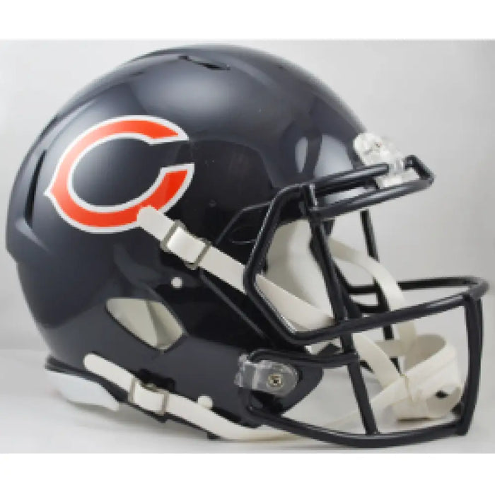 Chicago Bears Full Size Authentic Speed Football Helmet - NFL Helmets