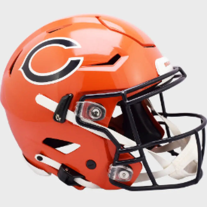 Chicago Bears Full Size Authentic SpeedFlex Football Helmet 2022 Alternate - NFL Helmets