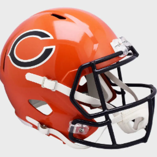 Chicago Bears Full Size Speed Replica Football Helmet 2022 Alternate - NFL Helmets