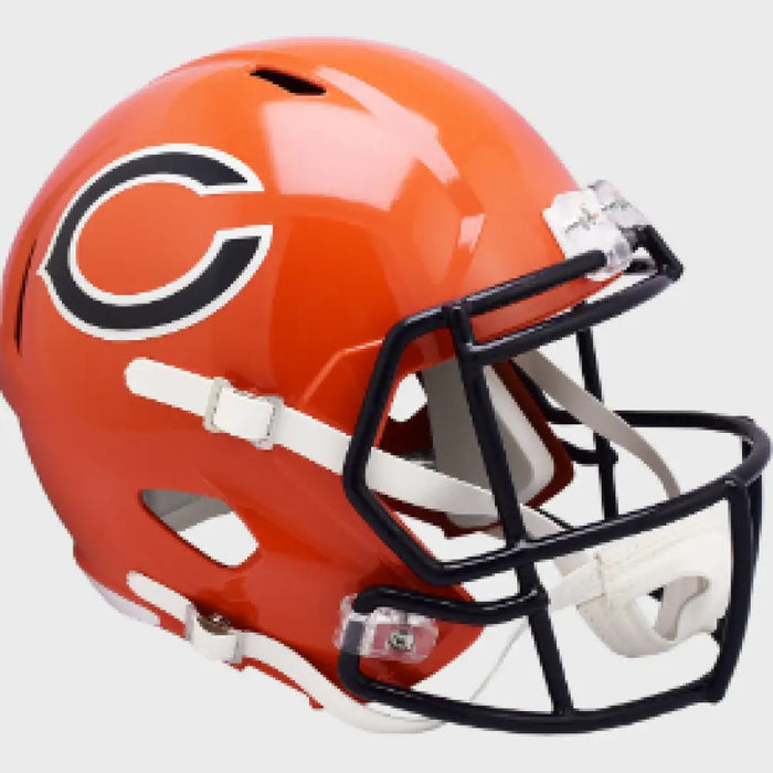 Chicago Bears Full Size Speed Replica Football Helmet 2022 Alternate - NFL Helmets