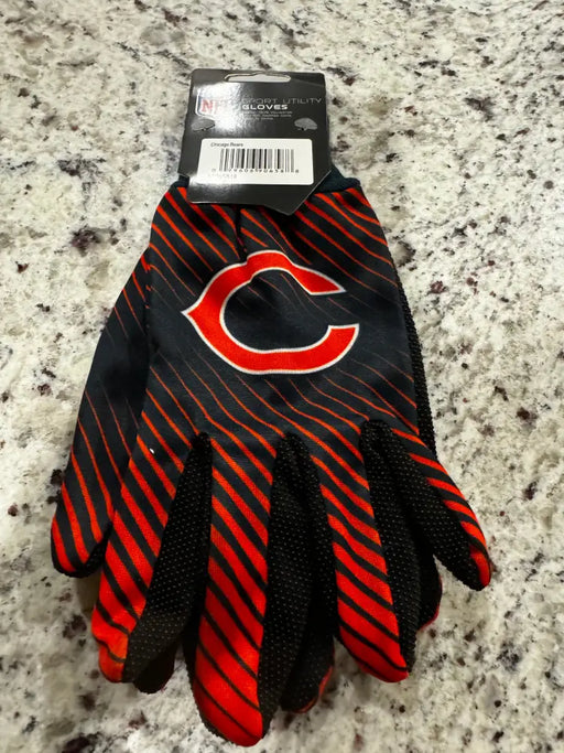 Chicago Bears Two Tone Adult Size Gloves Gloves