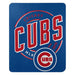 Chicago Cubs 50’’ x 60’’ Campaign Fleece Blanket Home Decor - Blankets