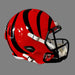 Cincinnati Bengals Full Size Speed Replica Football Helmet - NFL Helmets