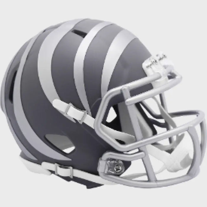 Cincinnati Bengals NFL Mini Speed Football Helmet SLATE Helmets