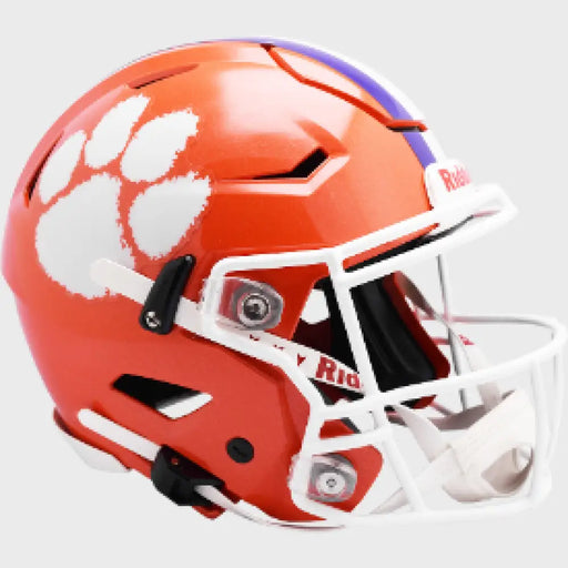 Clemson Tigers Full Size Authentic Speedflex Football Helmet - NCAA Helmets