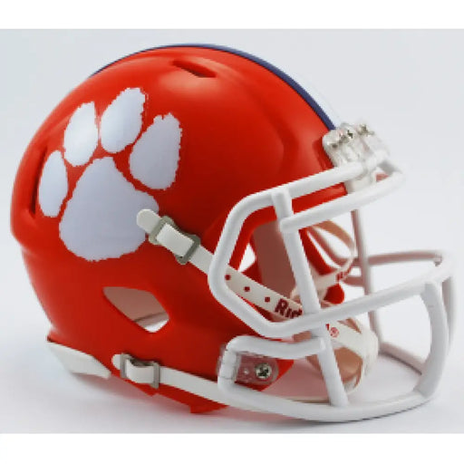 Clemson Tigers Mini Speed Football Helmet - NCAA Helmets