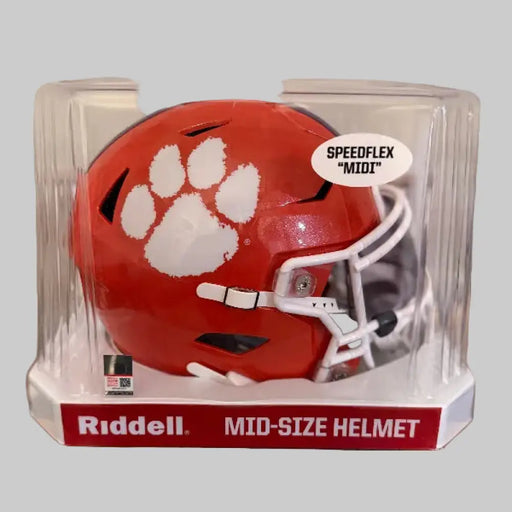 Clemson Tigers NCAA Mid Size SpeedFlex Helmet NCAA Helmets