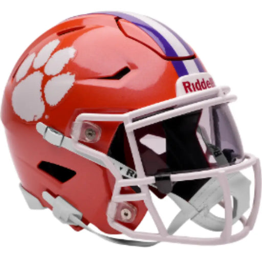 Clemson Tigers NCAA Mid Size SpeedFlex Helmet NCAA Helmets