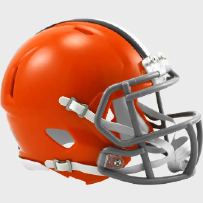 Cleveland Browns 1962 to 1974 Riddell Mini Speed Throwback Helmet - NFL Helmets