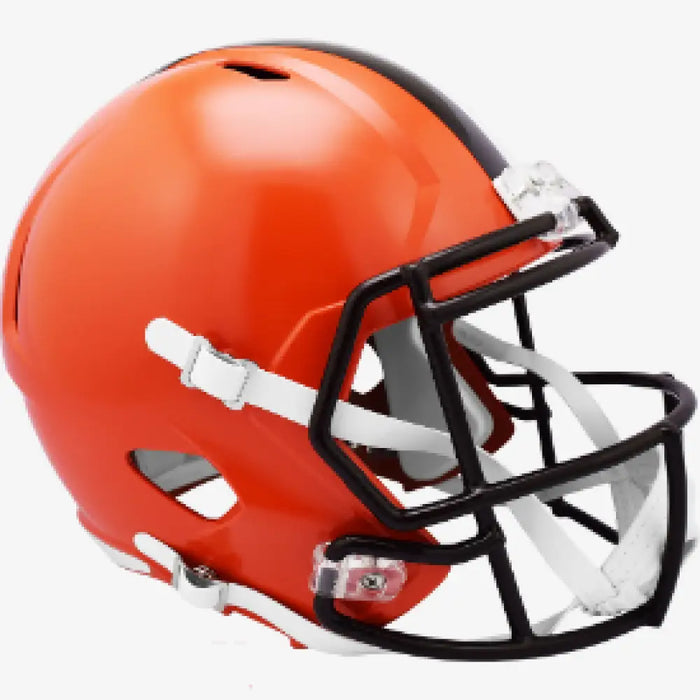 Cleveland Browns 2020 to 2023 Full Size Speed Replica Throwback Helmet - NFL Helmets