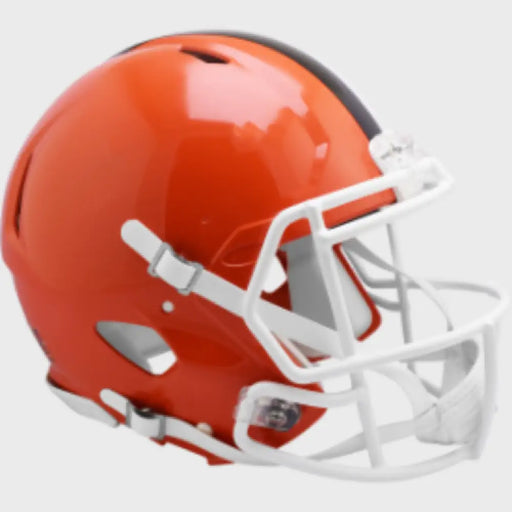 Cleveland Browns Full Size Authentic Speed Football Helmet 2024 Primary - NFL Helmets