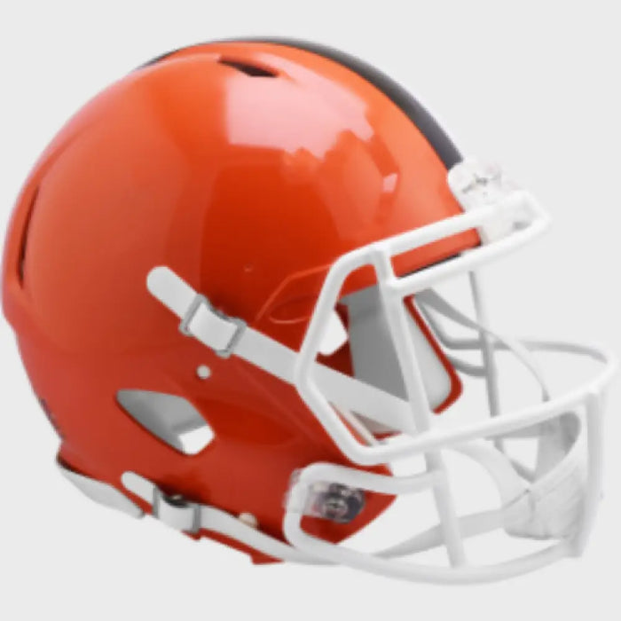 Cleveland Browns Full Size Authentic Speed Football Helmet 2024 Primary - NFL Helmets