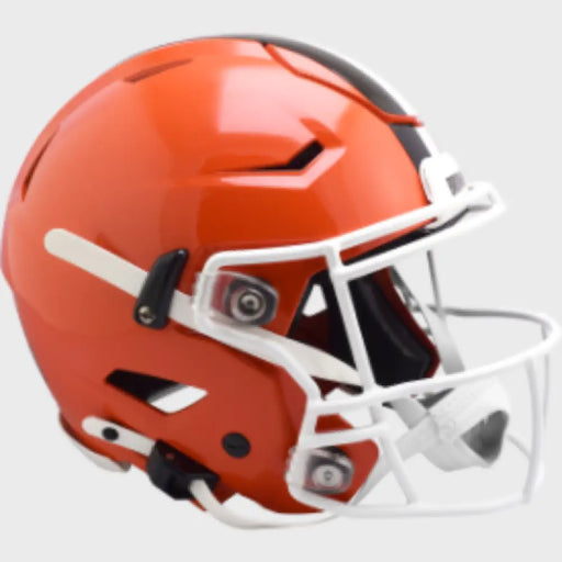 Cleveland Browns Full Size Authentic SpeedFlex Football Helmet 2024 Primary - NFL Helmets