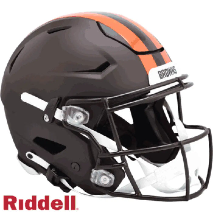 Cleveland Browns Full Size Authentic SpeedFlex Football Helmet 2025 Alternate On-Field - NFL Helmets