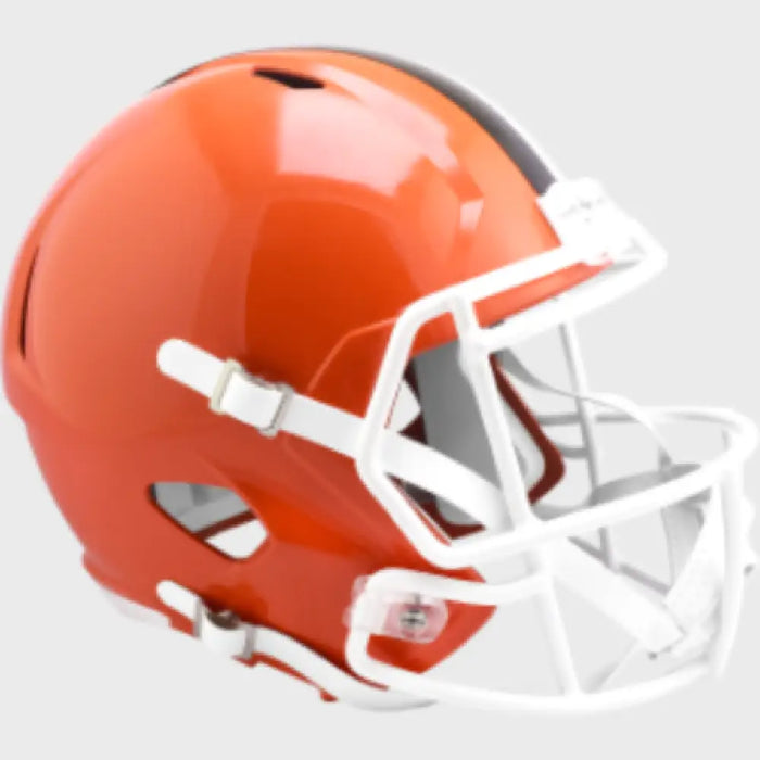 Cleveland Browns Full Size Speed Replica Football Helmet 2024 Primary - NFL Helmets