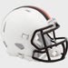 Cleveland Browns NFL Mini Speed Football Helmet 2023 White Out Helmets