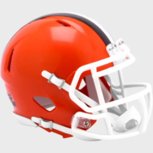 Cleveland Browns NFL Mini Speed Football Helmet 2024 Primary Helmets